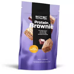 Смесь для выпечки, Протеиновый брауни, Protein Brownie, Scitec Nutrition  600г Шоколад (05087022)