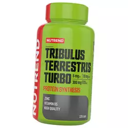 Экстракт Трибулуса, Tribulus Terrestris Turbo, Nutrend  120капс (08119003)