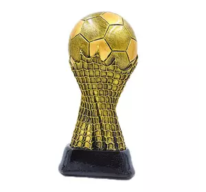 Статуэтка наградная спортивная Футбол Футбольный мяч C-1255-B     Золотой (33508287)