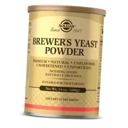Дрожжи пивные в порошке, Brewer's Yeast, Solgar  400г Без вкуса (72313011)