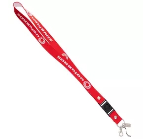 Шнурок для ключей на шею Uqlubros M-4559-30     Красный (33508201)