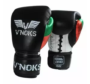 Боксерские перчатки V`Noks Mex Pro Training V`Noks  18oz Черный (37349011)
