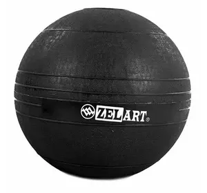 Мяч слэмбол для кроссфита FI-5165 Zelart  10кг  Черный (56363088)
