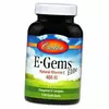 Витамин Е, E-Gems Elite, Carlson Labs  120гелкапс (36353045)