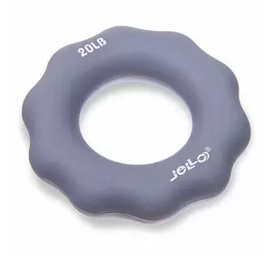 Эспандер кистевой Кольцо FI-1786 Jello   9кг Серый (56457009)