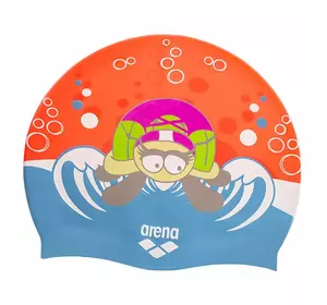 Шапочка для плавания детская AWT Multi AR91925-20 Arena   Оранжево-голубой (60442074)