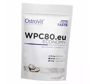 Концентрат Сывороточного Протеина, WPC80.eu economy, Ostrovit  700г Кокос-крем (29250008)