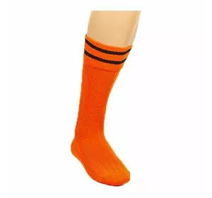 Гетры футбольные юниорские CO-5602 Zelart  32-39 Оранжевый (57363027)