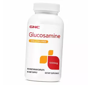 Глюкозамин гидрохлорид, Glucosamine 1000, GNC  90вегкаплет (03120012)