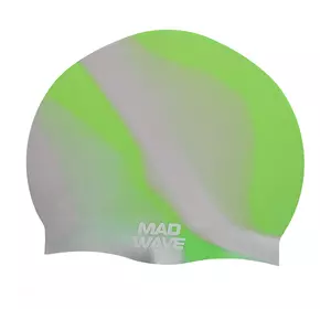Шапочка для плавания Multi M053001 Mad Wave   Зеленый (60444190)