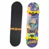 Скейтборд деревянный в сборе SK-414-11 No branding   Фиолетовый (60429388)