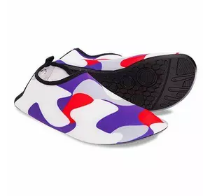Обувь для спорта и йоги Камуфляж PL-0418   M Красно-сине-белый (60508061)