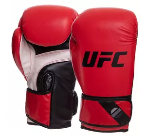 Перчатки боксерские Pro Fitness UHK-75033 UFC  16oz Красный (37512064)