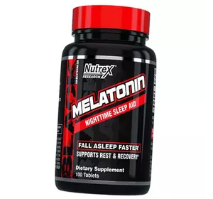 Мелатонин для сна и восстановления, Melatonin 5, Nutrex  100таб (72152003)