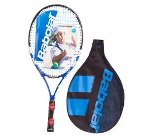 Ракетка для большого тенниса юниорская 140059-100    Голубой (60495014)