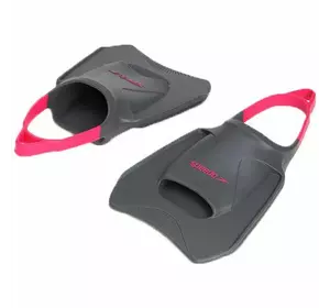 Ласты тренировочные с открытой пяткой Biofuse Fitness Speedo  M Черно-розовый (60443025)