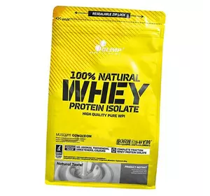 Натуральный Изолят Сывороточного Протеина без вкуса, 100% Natural Whey Protein Isolate, Olimp Nutrition  600г Без вкуса (29283011)