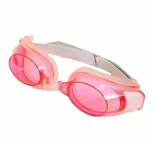 Очки для плавания детские 0403    Розово-белый (60429420)