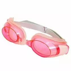 Очки для плавания детские 0403    Розово-белый (60429420)