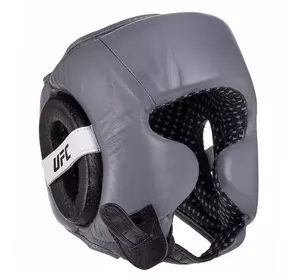 Шлем боксерский в мексиканском стиле Pro Training UHK-69959 UFC  M Серебряно-черный (37512086)