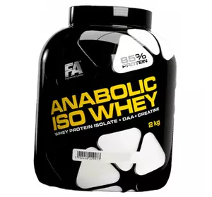 Сывороточный изолят, Anabolic Iso Whey, Fitness Authority  2000г Белый шоколад-кокос (29113017)