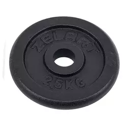 Блины (диски) стальные TA-7785   2,5кг  Черный (58363170)