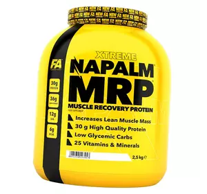 Гейнер, многокомпонентная формула, Napalm MRP, Fitness Authority  2500г Ваниль (30113005)