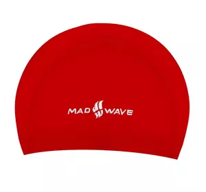 Шапочка для плавания Lycra Junior M052001 Mad Wave   Красный (60444189)