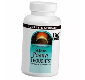 Формула для улучшения настроения, St. John's Positive Thoughts, Source Naturals  45таб (71355032)