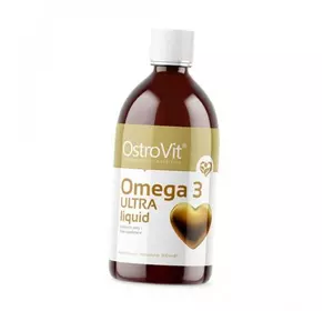 Омега 3 Жидкая, Omega 3 Ultra Liquid, Ostrovit  300мл (67250003)