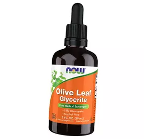 Экстракт Оливкового Листа, Olive Leaf Glycerite, Now Foods  59мл (71128180)