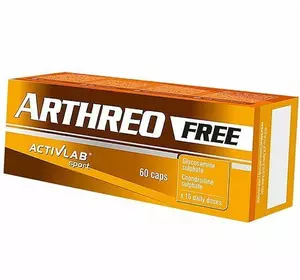 Глюкозамин Хондроитин, Arthreo Free, Activlab  60капс (03108001)