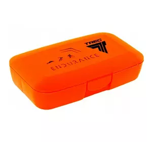 Контейнер для таблеток, Pill Box, Trec Nutrition    Оранжевый (33101003)