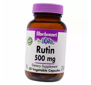 Рутин, Витамин Р, Rutin, Bluebonnet Nutrition  50вегкапс (70393002)