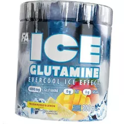 Л Глютамин в порошке, Ice Glutamine, Fitness Authority  300г Апельсин-манго (32113005)