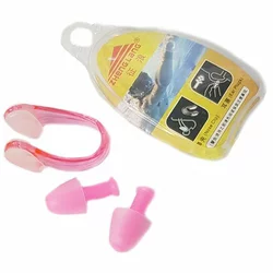 Беруши для плавания и зажим для носа в футляре HN-2 FDSO   Розовый (60508045)