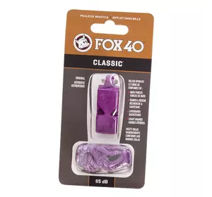 Свисток судейский Classic FOX40     Фиолетовый (33508215)