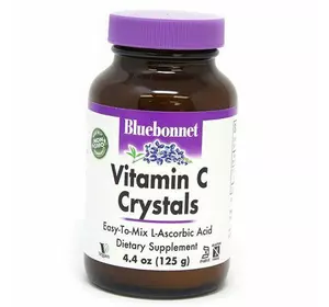 Витамин С, Аскорбиновая кислота, Vitamin C Crystals, Bluebonnet Nutrition  125г (36393097)