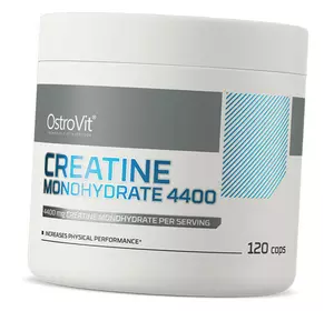 Креатин Моногидрат в капсулах, Creatine Monohydrate 4400, Ostrovit  120капс (31250013)