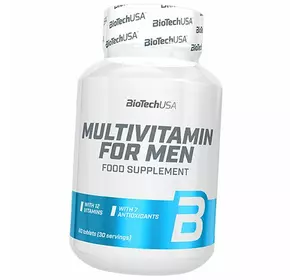 Мультивитамины для мужчин, Multivitamin for Men, BioTech (USA)  60таб (36084021)