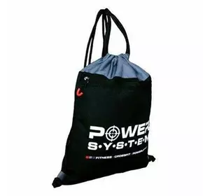 Рюкзак спортивный Gym Sack Alpha PS-7011 Power System   Черно-серый (39227001)