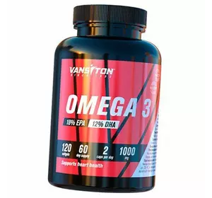 Жирные кислоты, Омега 3, Omega 3, Ванситон  120гелкапс (67173002)