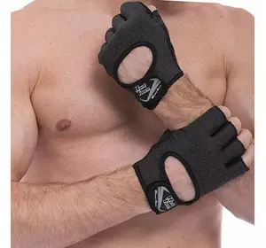 Перчатки для фитнеса FG-001 Hard Touch  S Черный (07452001)
