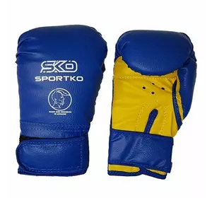 Перчатки боксерские детские PD-2 Sportko  4oz Синий (37451034)