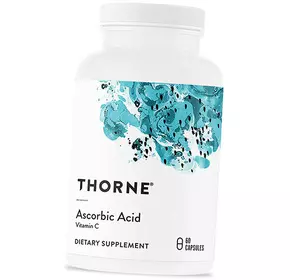 Витамин С, Аскорбиновая кислота, Ascorbic Acid, Thorne Research  60капс (36357099)