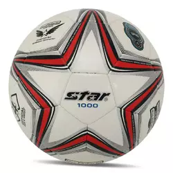 Мяч футбольный New Polaris 1000 SB374   №4 Бело-красный (57623022)