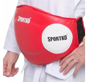 Пояс тренера SP-4709 Sportko  L Красный (37429294)
