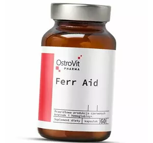 Комплекс для здоровья крови, Pharma Ferr Aid, Ostrovit  60капс (36250060)