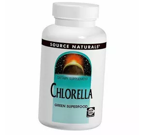 Хлорелла, Chlorella 500, Source Naturals  100таб (71355014)
