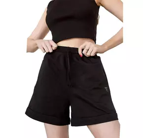 Женские шорты с манжетом H24 TotalFit  S Черный (06399877)